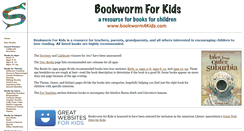 Desktop Screenshot of bookworm4kids.com